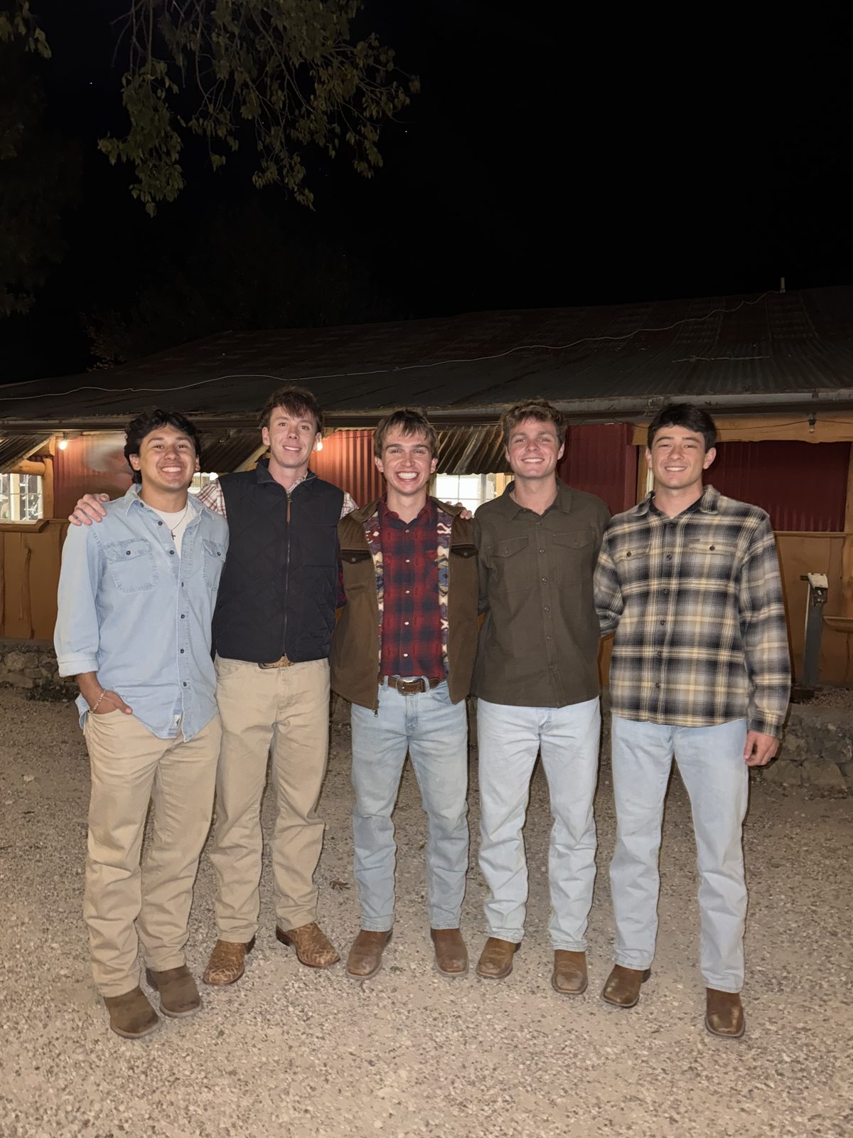Tristan with friends
